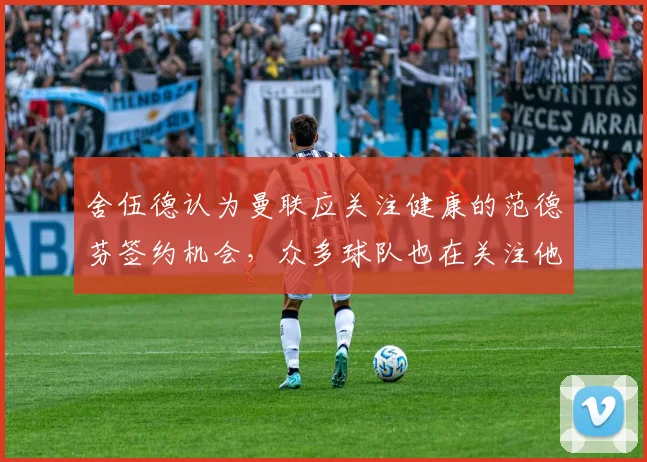 舍伍德认为曼联应关注健康的范德芬签约机会，众多球队也在关注他